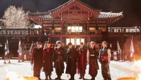 킹덤, 미니 4집 '그림자' 콘셉트 포토 한복에 전 세계 '시선집중'
