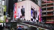 베리베리, 美 뉴욕 타임스퀘어 대형 전광판 장식…글로벌 베러 '시선 집중'