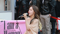 [포토] 걸스데이 민아, ‘두눈 감고~’