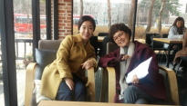 ‘불굴의 차여사’ 배우 김보연, 화기애애 촬영현장 공개