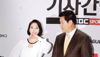 [포토] 김선신-허구연, ‘따라해보세요~’