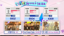 '인기가요' 레드벨벳, 아이스크림 케이크로 1위 '대세 입증'...빌보드가 찍었다