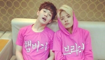 헨리 엠버 ‘햄버거는 헨리와 엠버 브라더의 조합?’ 훈훈한 남매 같네