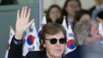 [메인포토] 폴 매카트니, ‘한국팬 여러분 반가워요~’