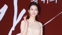 [메인포토] 이유영, ‘깜짝놀란 누드톤 원피스’