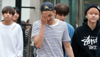 [메인포토] 랩몬스터, ‘이른아침 피곤해요~’