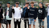 [메인포토] 방탄소년단, ‘즐거운 출근길!’