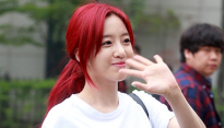 [메인포토] 티아라 은정, ‘새빨간 헤어스타일’