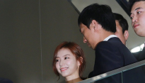 [메인포토] 박수진, ‘기분좋은 미소와 함께 등장’