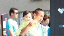 [메인포토] 정대세, ‘아이와 함께 입장!’