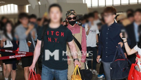 [메인포토] 빅뱅 지드래곤 등장으로 김포공항 마비