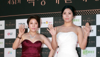 [메인포토] 김영희-허안나, ‘레드와 화이트 드레스’
