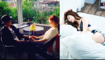 배용준 평생의 인연 박수진과 함께 찍은 사진 이어 과거 박수진 섹시 화보에 눈길 '글래머였어?'