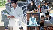 ‘화정’ 서강준, ‘꽃선비’의 때와 장소 불문한 ‘대본 삼매경’