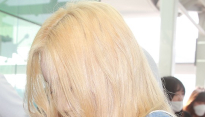 [메인포토] 소녀시대 태연, ‘찍지마세요~’