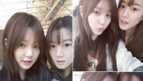 이유비 이다인 자매, 백옥 피부는 유전인가? 붕어빵 셀카 ‘눈길’