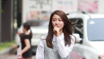 [메인포토] 정예지, ‘수줍은 입장’