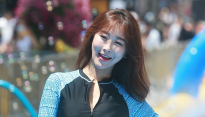 [메인포토] 서윤아, ‘도심 한복판 비키니 포즈’