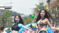 [메인포토] 서윤아-문세림, ‘물 장난해요~’