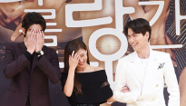 [메인포토] 윤균상-하지원-이진욱, ‘부끄러운 블랙 커플(?)’