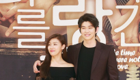 [메인포토] 하지원-이진욱, ‘어깨 손올리고~’