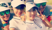 박한별 정은우 결별, 변함 없는 일상? 훈남 배우와 골프 삼매경