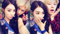 슈퍼주니어 김희철&소녀시대 티파니, 흔한 소속사 동료의 '다정 셀카'