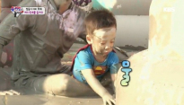 슈퍼맨이 돌아왔다 서언 서준, 8m 머드 슬라이딩까지..머드 ‘완벽 적응’