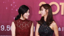 [메인포토] 소녀시대 티파니-유리, ‘속닥속닥’