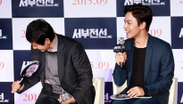 [메인포토] 여진구 욕연기에 설경구 당황