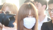 [메인포토] 에이핑크 오하영, ‘마스크로 완전 무장’