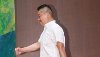[메인포토] 강호동, ‘긴장된 발걸음’