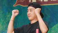 [메인포토] 은지원, ‘화이팅!’