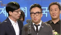무한도전 대상, 김태호 PD와 무대에 오른 박명수 '대상 2행시'로 시상식장 초토화