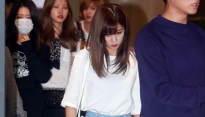 [메인포토] 입국하는 에이핑크 박초롱