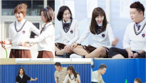 ‘발칙하게 고고’ 정은지-강민아-김민호, ‘활력 충전’ 흥 3인방의 현장 포착