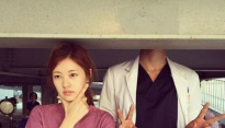 김영광 정소민, 투샷인데 김영광은 어디에? '귀여운 키 굴욕샷'