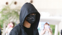 [메인포토] 씨엔블루 정용화, ‘후드와 마스크로 꽁꽁’
