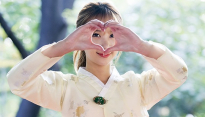 [메인포토] 나인뮤지스 이유애린, ‘하트안에 너있다!’