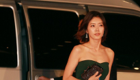[20th BIFF 포토] 채정안, ‘밀착 드레스로 드러난 몸매’