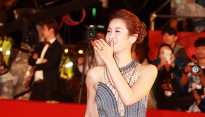 [20th BIFF 포토] 이태란, ‘사랑의 키스’