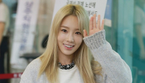 [메인포토] 소녀시대 태연, ‘최강 귀요미 인사!’