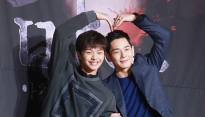 [메인포토] 육성재-온주완, ‘여심 훔치는 대형하트!’