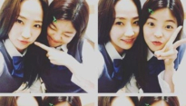 예은, '학교다녀오겠습니다' 룸메이트와 다정한 셀카 '교복입고 깜찍한 표정'