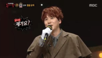 복면가왕 콜록 규현, 가면 벗으며 '야생화' 열창... 가창력 대단해