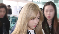 [메인포토] 태티서 태연, ‘긴장된 표정’