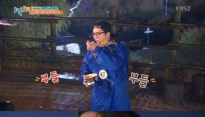 '1박2일' 하차 김주혁, 혹한기 라면 먹방..역대급 수치 '웃음 폭탄'