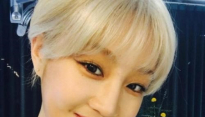 박보람, 금발 숏 컷으로 세련미 과시 '예뻐졌다'