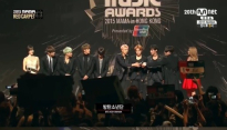 ‘2015 MAMA 레드카펫’ 방탄소년단 랩몬스터, 유창한 4개 국어 인사 눈길