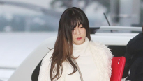 [메인포토] 소녀시대 티파니, 깔금한 화이트 패션‘’